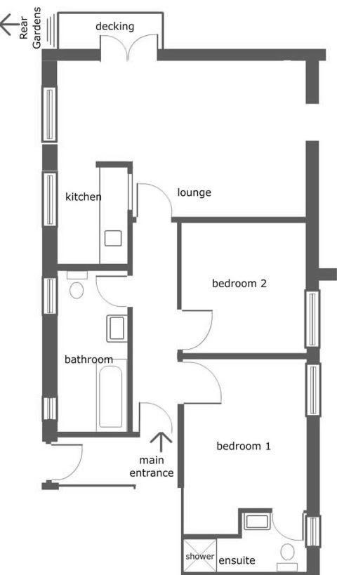 Goodrington Lodge Holiday Apartments Paignton Bagian luar foto
